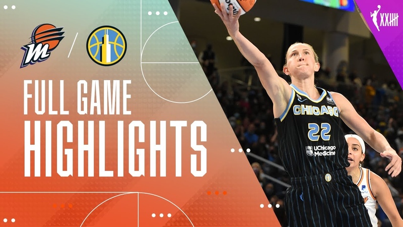 PHOENIX MERCURY vs. CHICAGO SKY, FULL GAME HIGHLIGHTS, October 15,