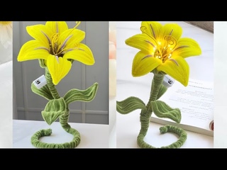 Cách Làm Đèn Ngủ Hoa Kẽm Nhung - Hoa Kẽm Nhung