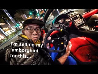 ALEX CHOI FREAKS OVER DUBAI LAMBORGHINI STS IN BEVERLY HILLS!