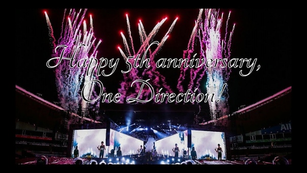 Happy Birthday, One Direction , 5 Years In5