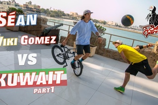 San vs Kuwait Part 1 / feat Viki Gomez World champion Bmx Flatland